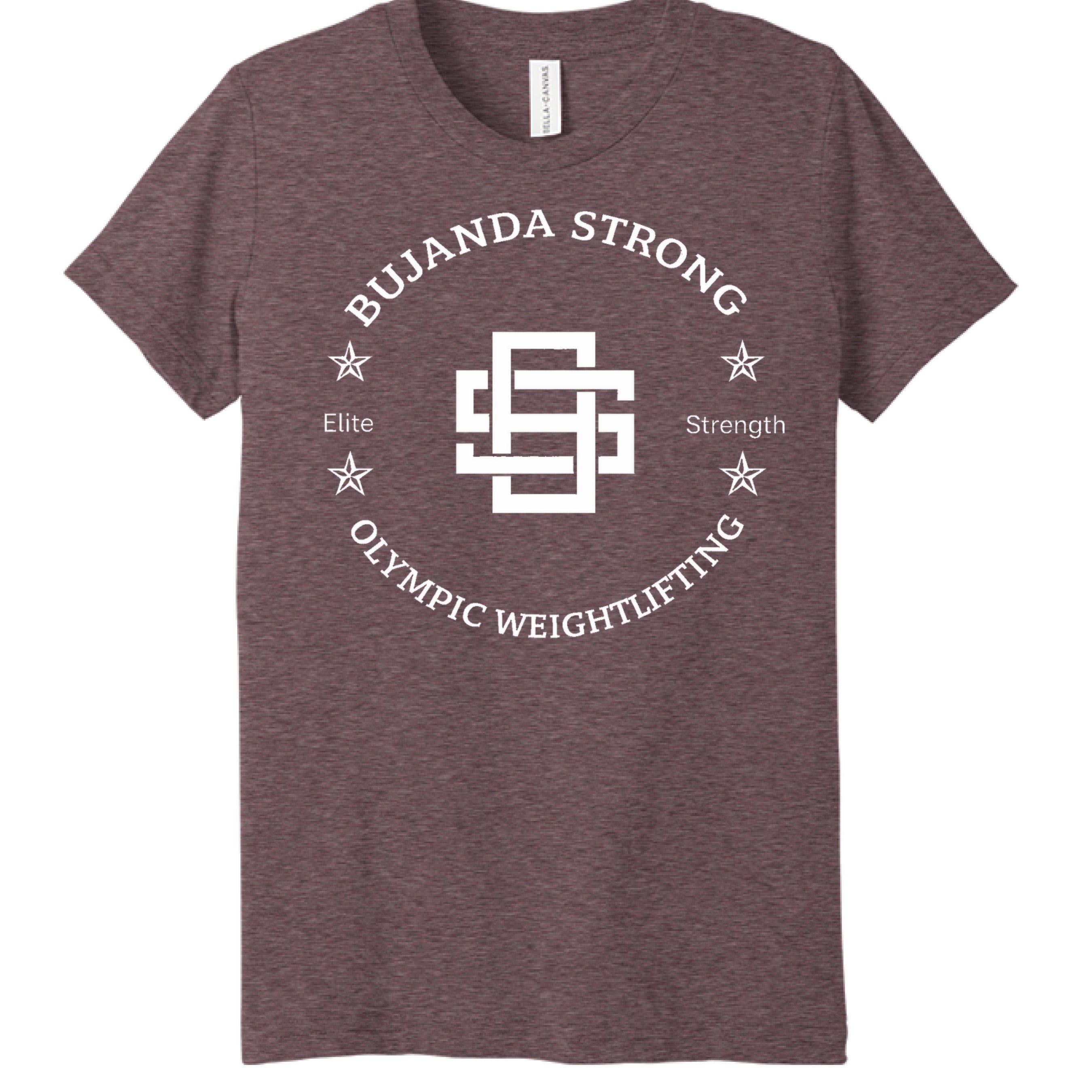 MAROON TRIBLEND - FRONT