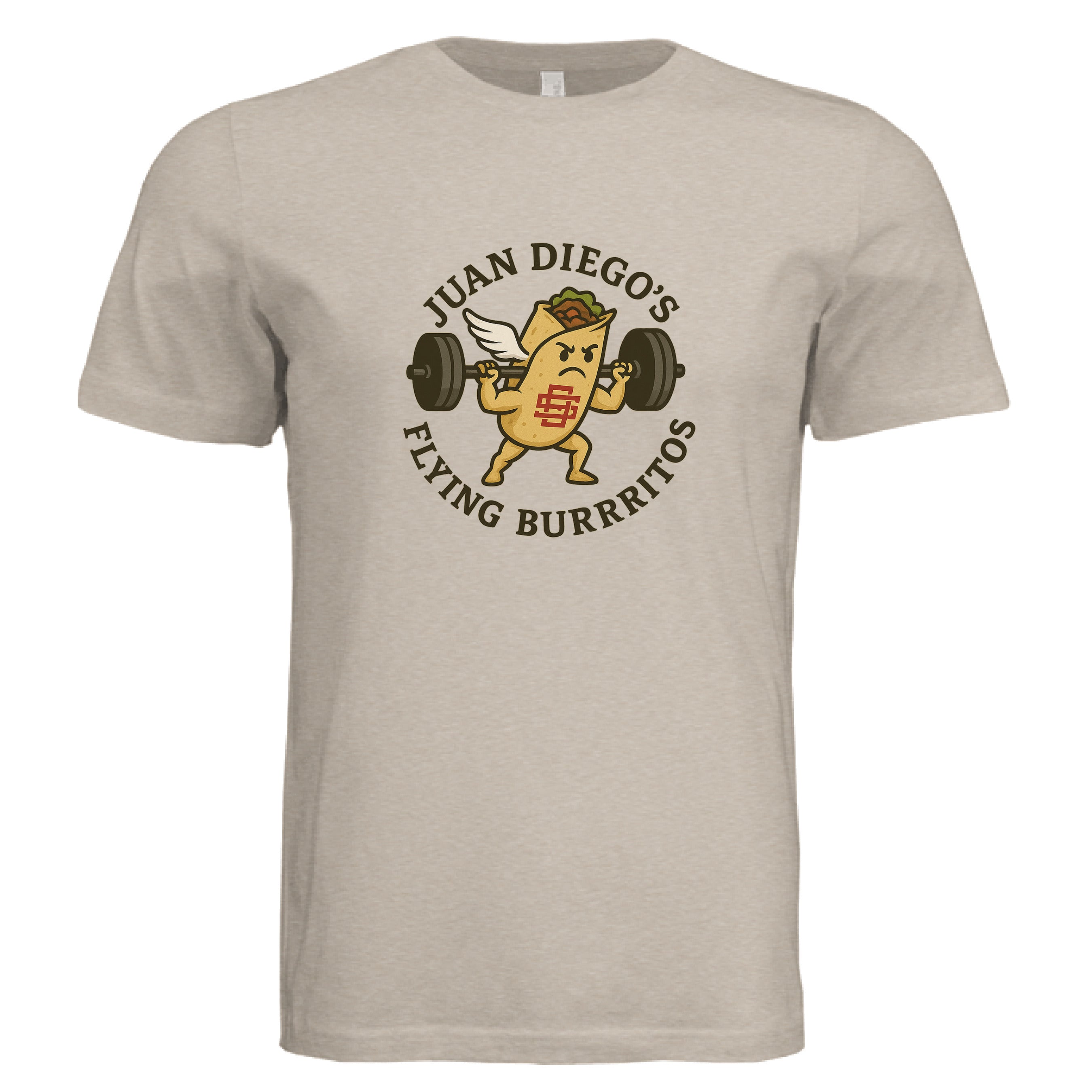 Tan Triblend - FRONT