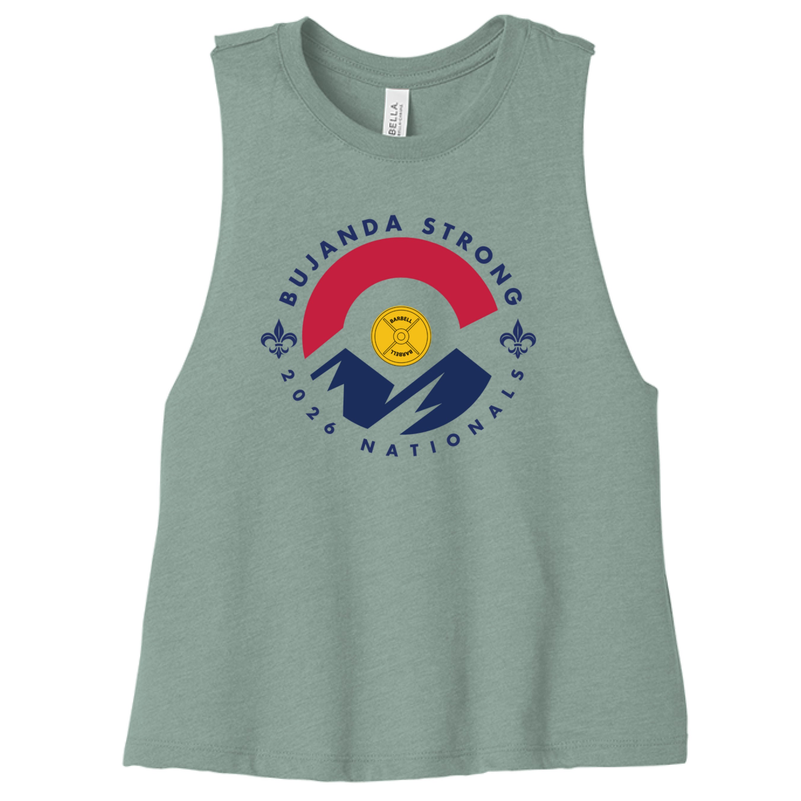 Heather Dusty Blue - FRONT