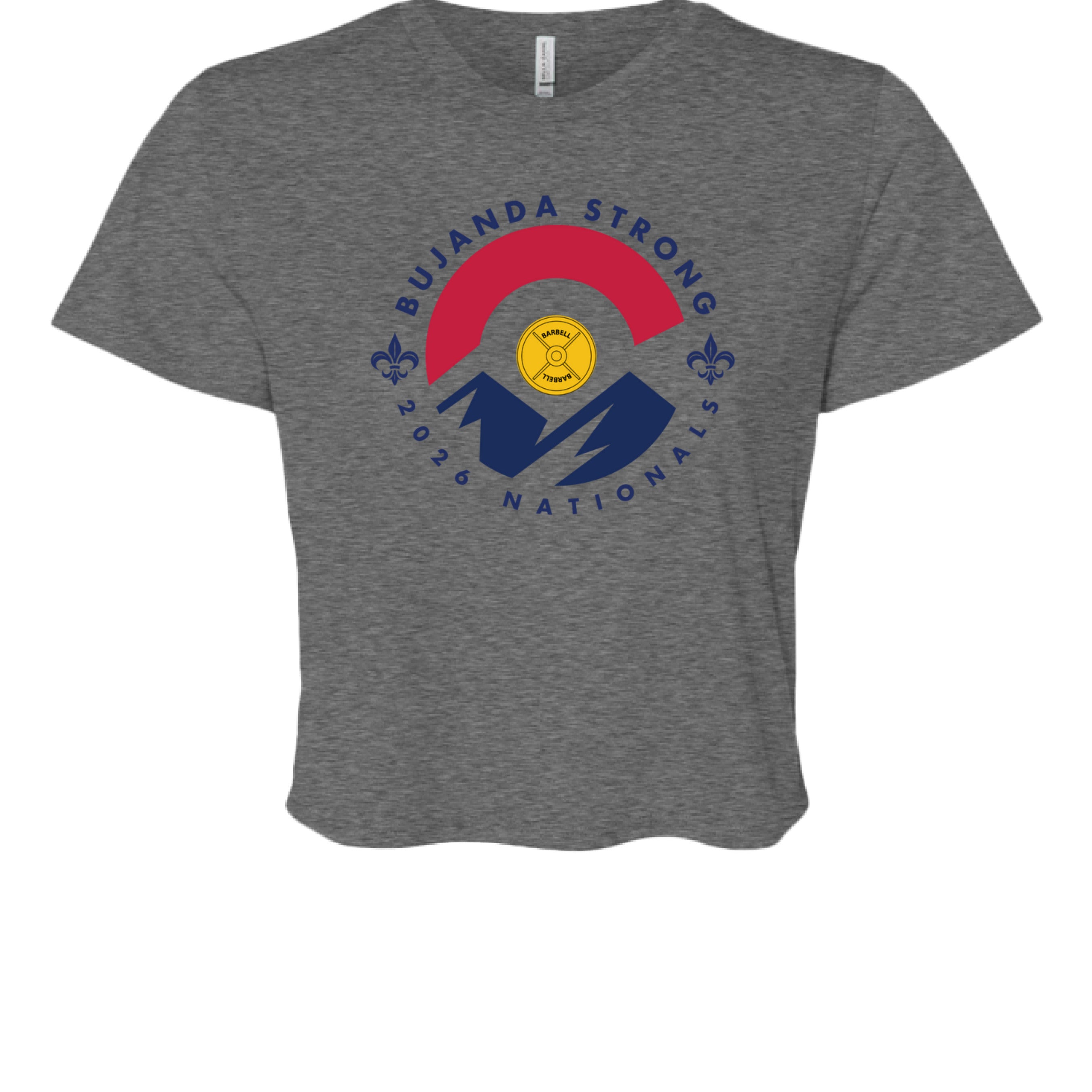 DARK GRY HEATHER - FRONT