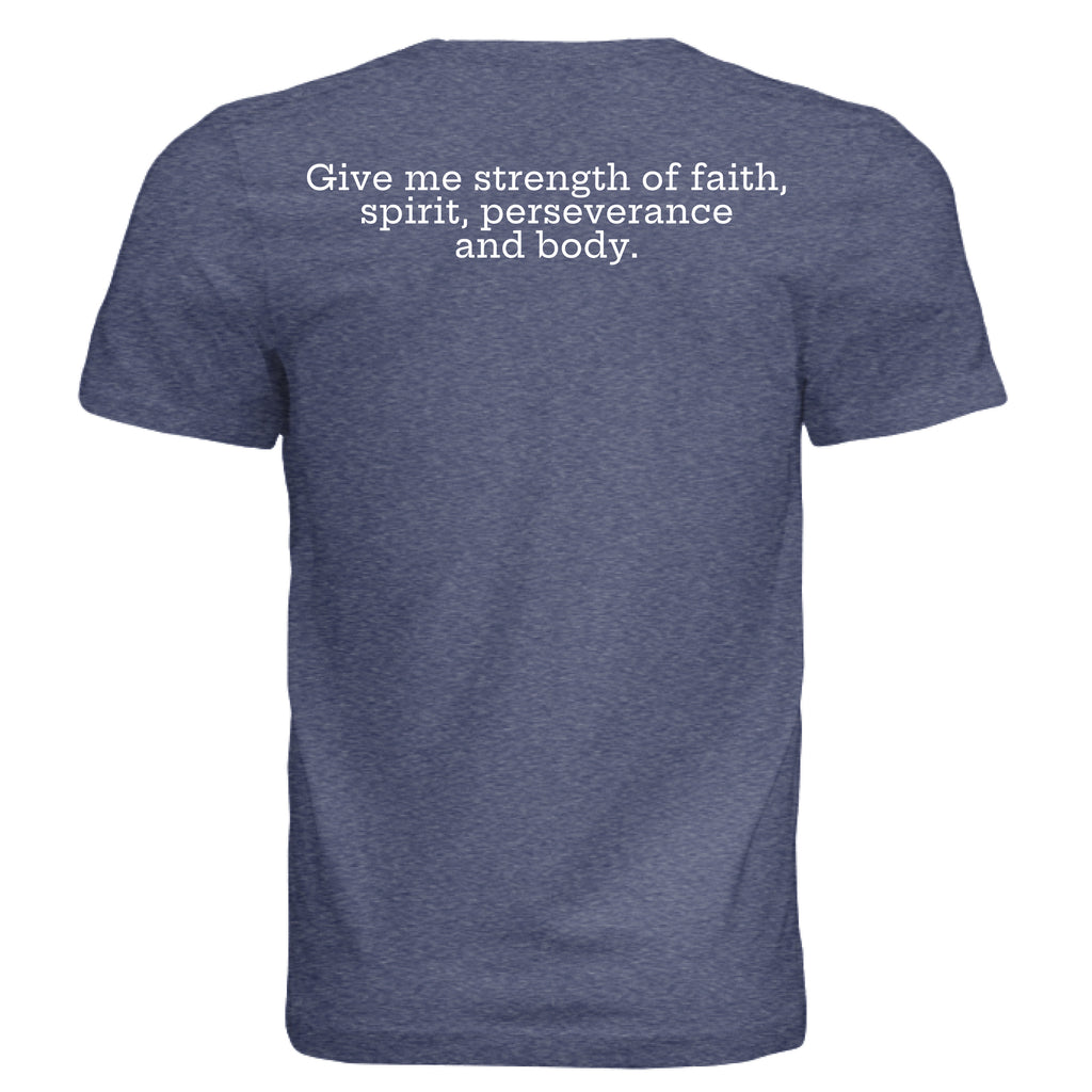 NAVY TRIBLEND - BACK