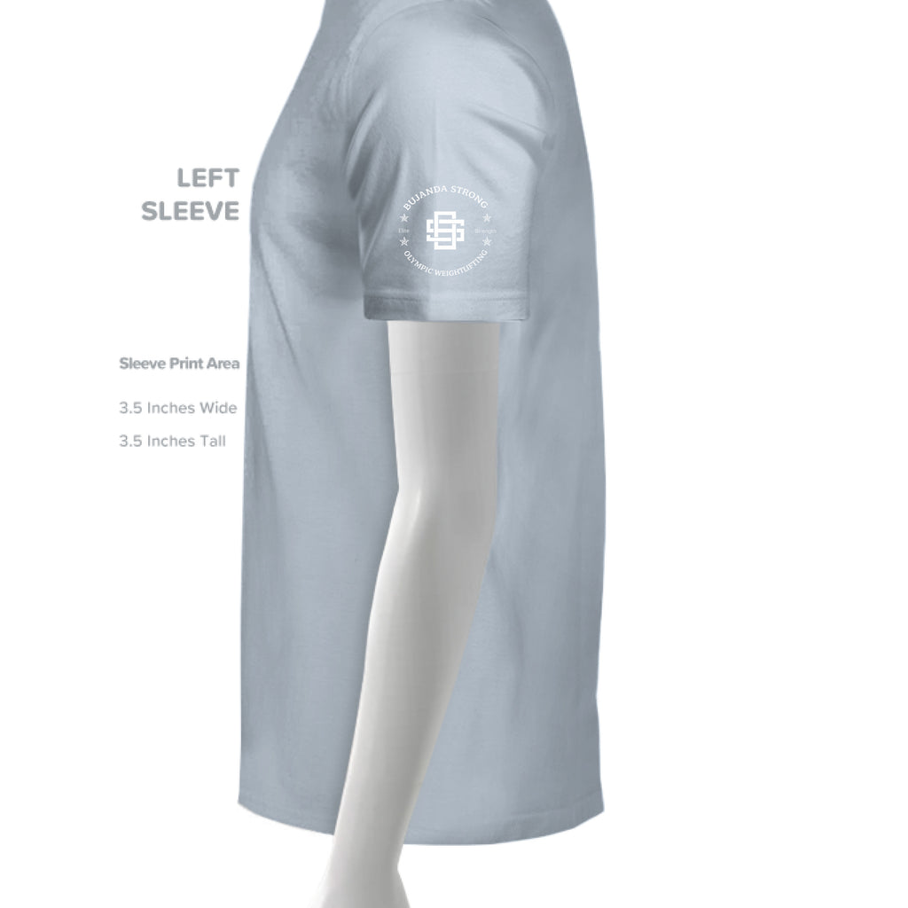 Solid Carolina Blue Triblend - SLEEVE_LEFT
